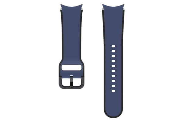 Samsung ET-STR90 - KlocKräm för smart klocka - storlek S/M - marin - för Galaxy Watch4, Watch5