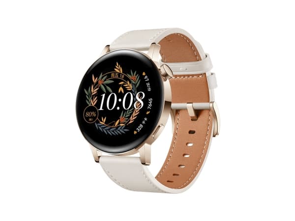 Huawei EasyFit 2 - KlocKräm för smart klocka - Glaciärvit - för Watch GT 2 (42 mm), 3 (42 mm), 3 Pro (43 mm)