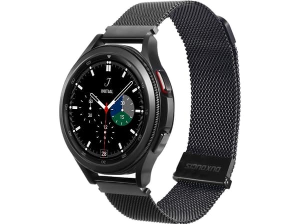 Dux Ducis Dux Ducis magneettinen hihna Samsung Galaxy Watch / Huawei Watch / Honor Watch (20mm nauha) magneettinen nauha musta (Milanese versio)