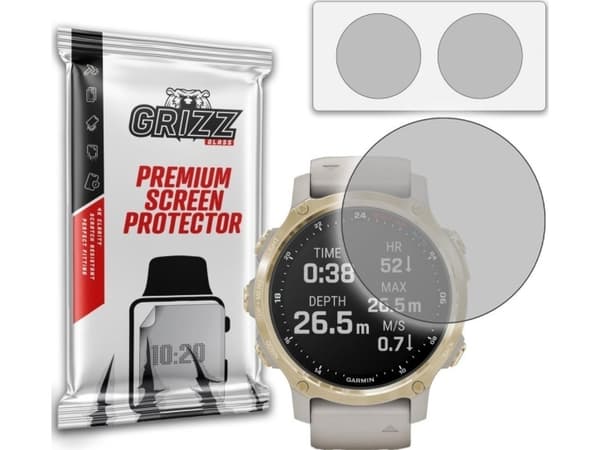 GrizzGlass Folia matowa Grizz Garmin Descent Mk2s