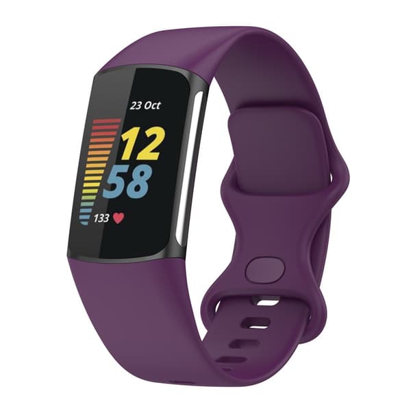 Silikonarmband Fitbit Charge 5 Lila