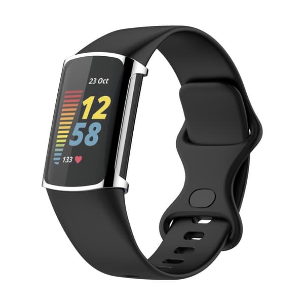 Heltäckande TPU Skal Fitbit Charge 5 Silver