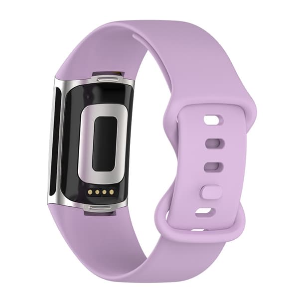 Silikonarmband Fitbit Charge 5 Ljuslila