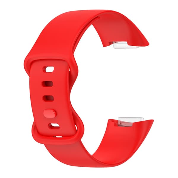 Silikonarmband Fitbit Charge 5 Röd