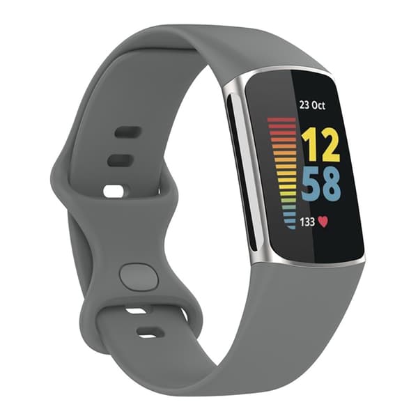Silikonarmband Fitbit Charge 5 Grå