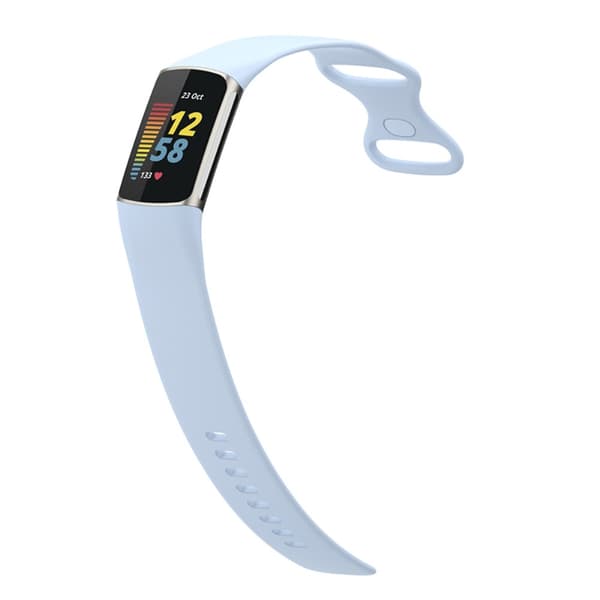 Silikonarmband Fitbit Charge 5 Ljusblå