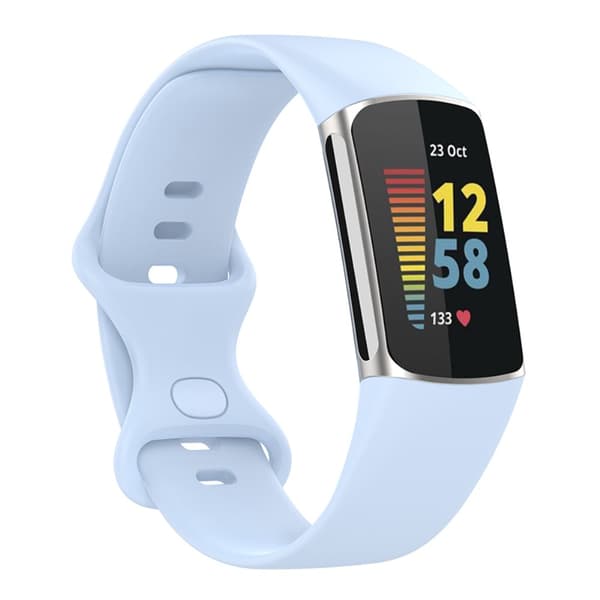 Silikonarmband Fitbit Charge 5 Ljusblå