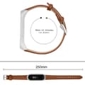 Miniatyrbild 3 av 3: Äkta Läderarmband Xiaomi Mi Band 5/6 Brun