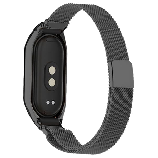 Milanese Loop Armband Xiaomi Mi Band 5/6 Svart