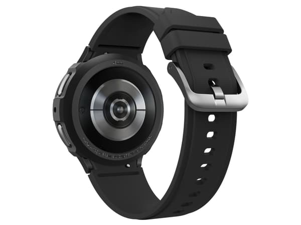 Spigen Liquid Air, Etui, Smartklokke, Sort, Samsung, Galaxy Watch 5 Pro, Termoplastisk polyuretan (TPU)