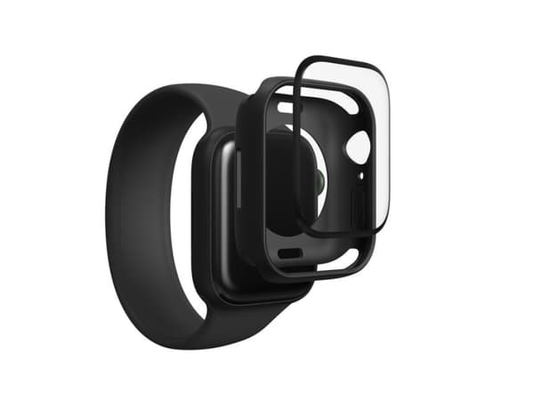 InvisibleShield Glass Fusion 360, Näytönsuoja, Älykello, Musta, Apple, Watch Series 7, Pudotuksenkestävä, Pölynkestävä, Naarmuuntumisenkestävä