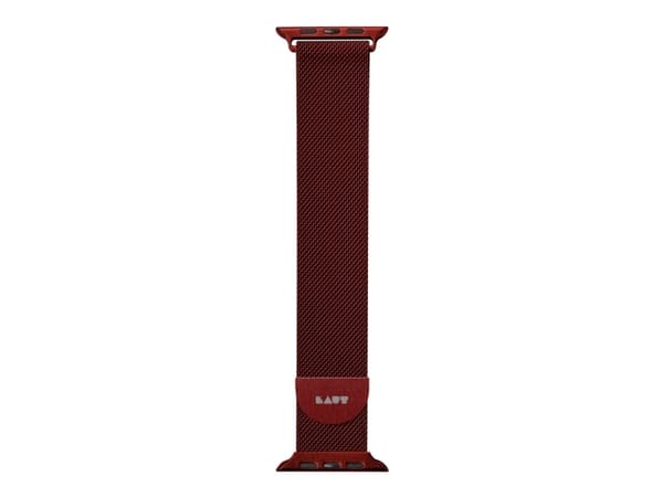 Laut - Slinga för smart klocka - röd - för Apple Watch Hermès Series 9, Series 10, Series 8, Series 9, Ultra, Ultra 2