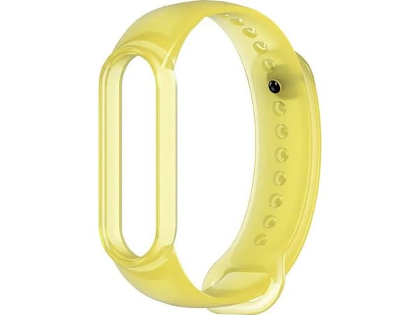 Hurtel Korvaava silikoninauha Xiaomi Mi Band 5:lle keltainen