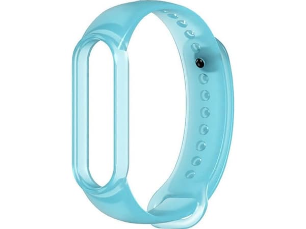 Hurtel Ersättningsarmband i silikon för Xiaomi Mi Band 5 blå