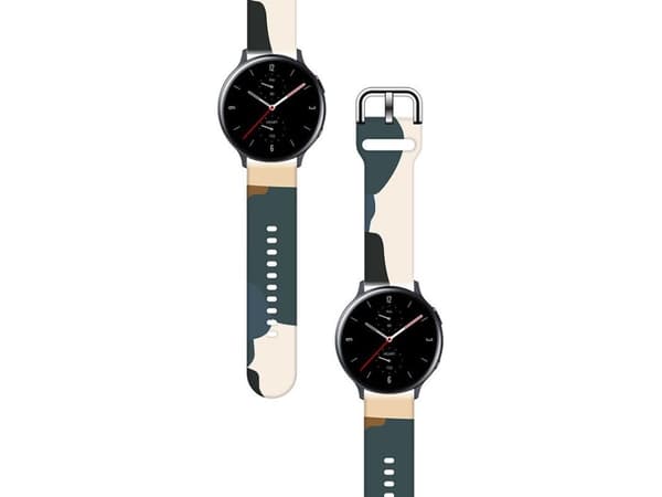 Hurtel hihna Moro nauha Samsung Galaxy Watch 46mm silikoni hihna moro katsella rannekoru (13)