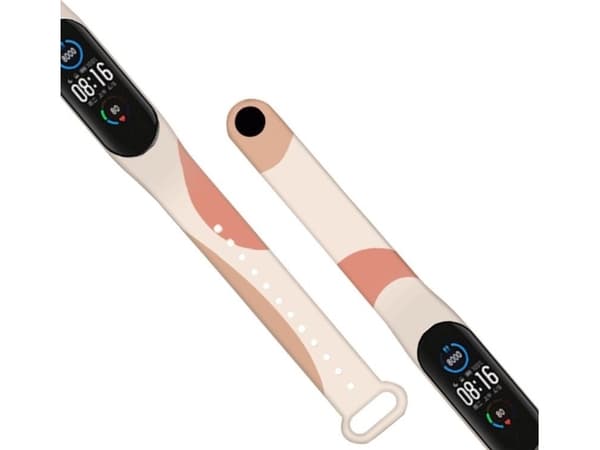 Hurtel Strap Moro-armbånd for Xiaomi Mi Band 6 / Mi Band 5 Silikonrem Camo-klokkearmbånd (6)