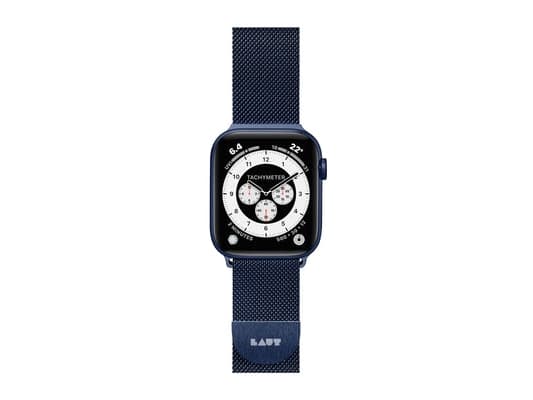 LAUT Steel Loop, Strop / Belte, Smartklokke, Blå, Apple, Apple Watch Series 1-8 & SE & ULTRA, Netting