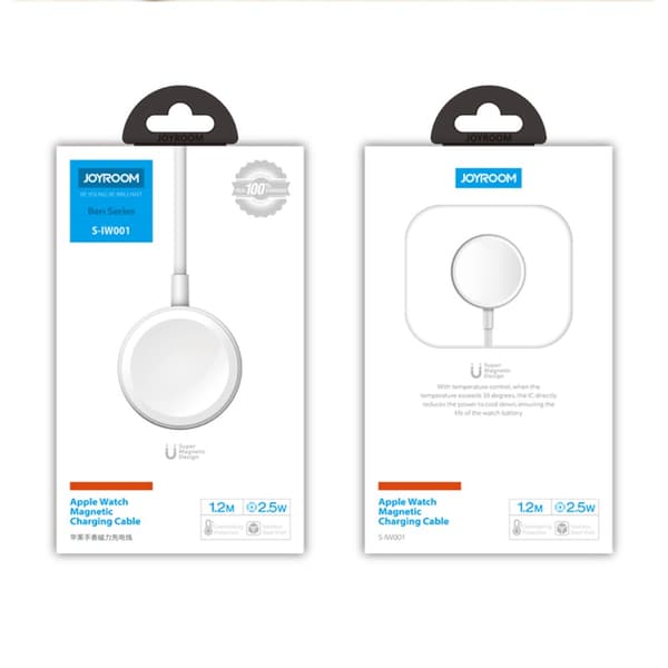 Joyroom Apple Watch Laddare Magnet Vit