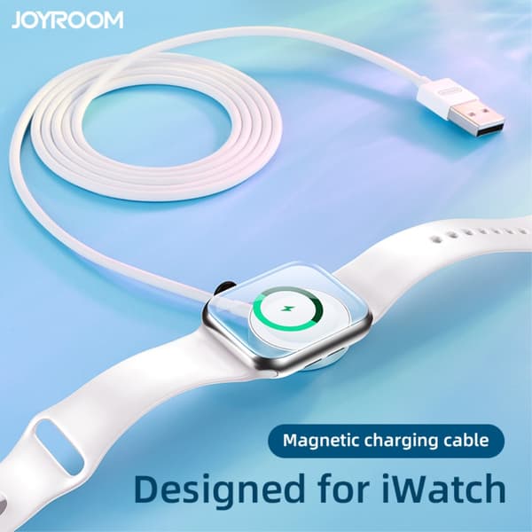 Joyroom Apple Watch Laddare Magnet Vit