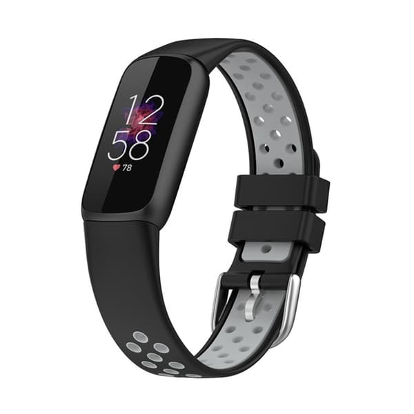 Sportarmband Fitbit Luxe Svart/Grå