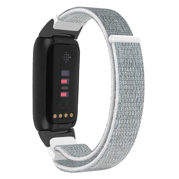 Nylonarmband Fitbit Luxe Grå