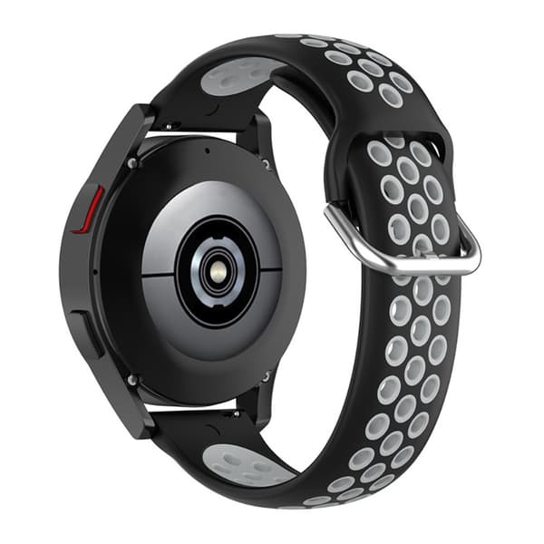 Sportarmband Galaxy Watch 4 44mm/Classic 46mm Svart/Grå