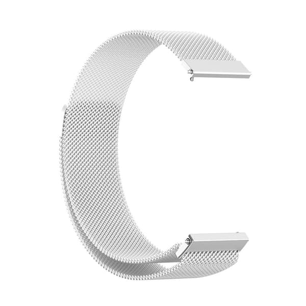 Milanese Loop Armband Samsung Galaxy Watch 4 44mm/Classic 46mm Silver
