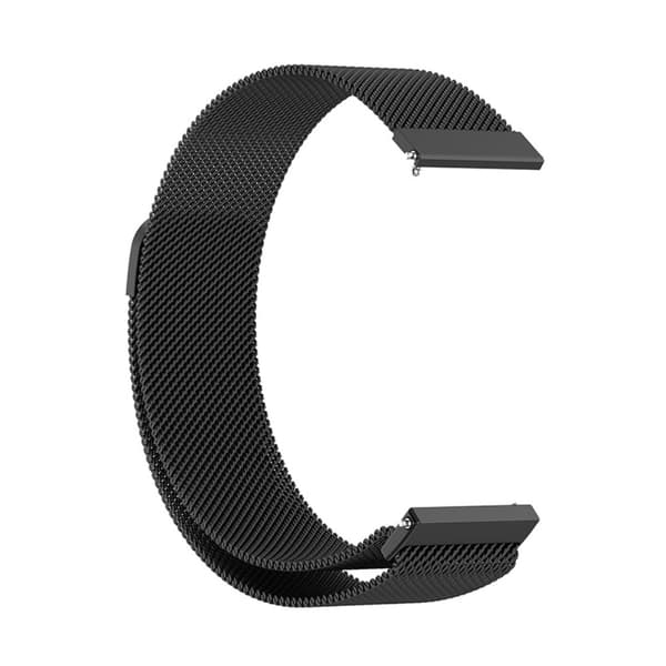 Milanese Loop Armband Samsung Galaxy Watch 4 44mm/Classic 46mm Svart