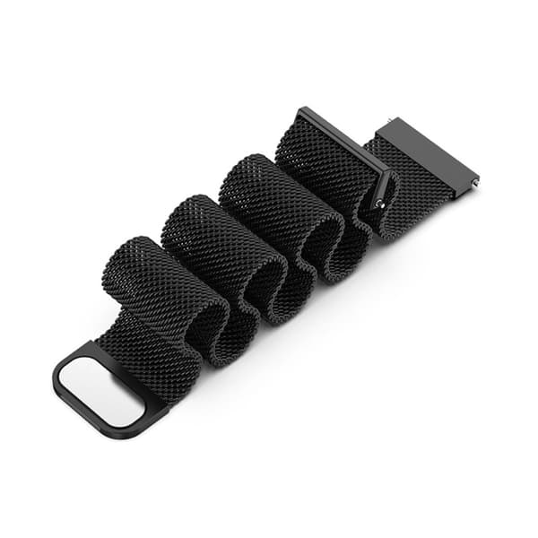 Milanese Loop Armband Samsung Galaxy Watch 4 44mm/Classic 46mm Svart
