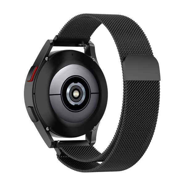 Milanese Loop Armband Samsung Galaxy Watch 4 44mm/Classic 46mm Svart
