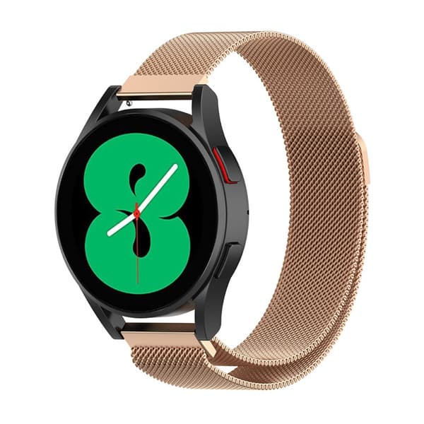Milanese Loop Armband Samsung Galaxy Watch 4 40mm/Classic 42mm Roséguld