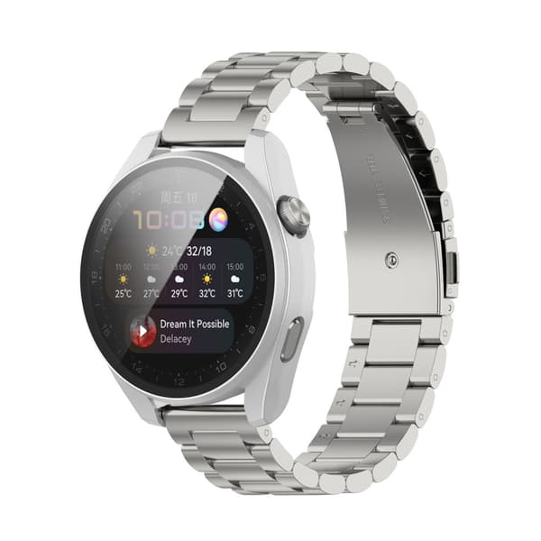 Heltäckande Skal Huawei Watch 3 Pro Silver