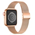 Miniatyrbild 2 av 2: Milanese Bracelet Apple Watch 42/44/45/49 mm Rose Gold