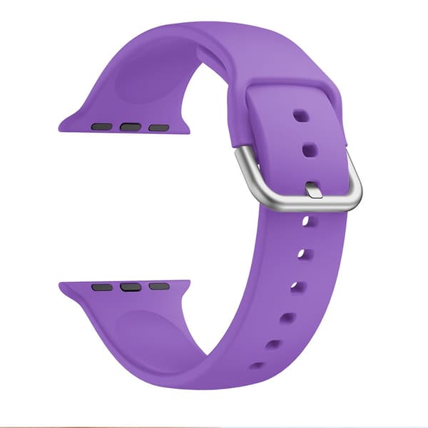 Soft Silikonarmband Apple Watch 38/40/41 mm Lila