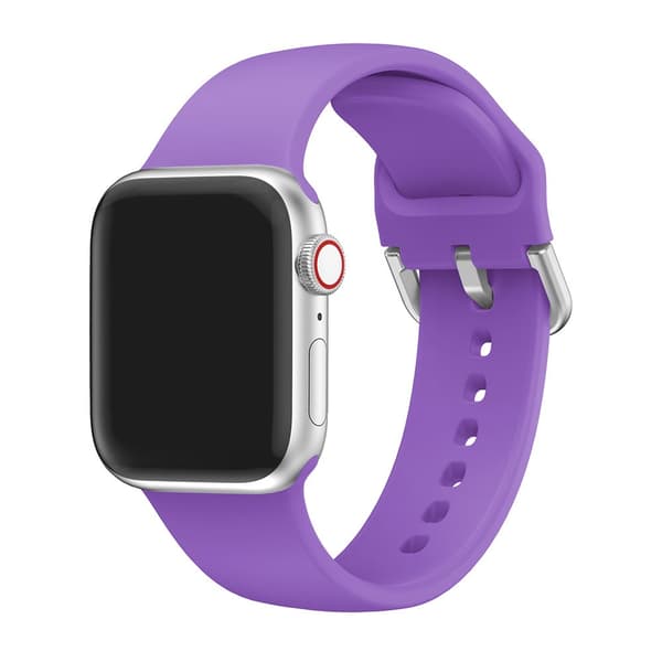 Soft Silikonarmband Apple Watch 38/40/41 mm Lila