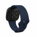 Miniatyrbild 3 av 6: Silikonarmband Fitbit Versa 3/Sense Mörkblå
