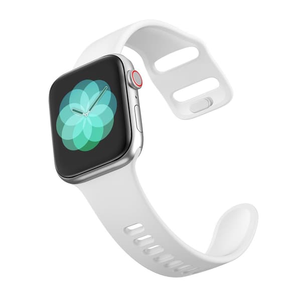 Silicone Band Apple Watch 42/44/45/49 mm White