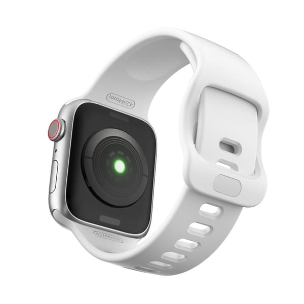 Silicone Band Apple Watch 42/44/45/49 mm White