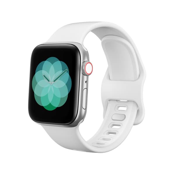 Silicone Band Apple Watch 42/44/45/49 mm White