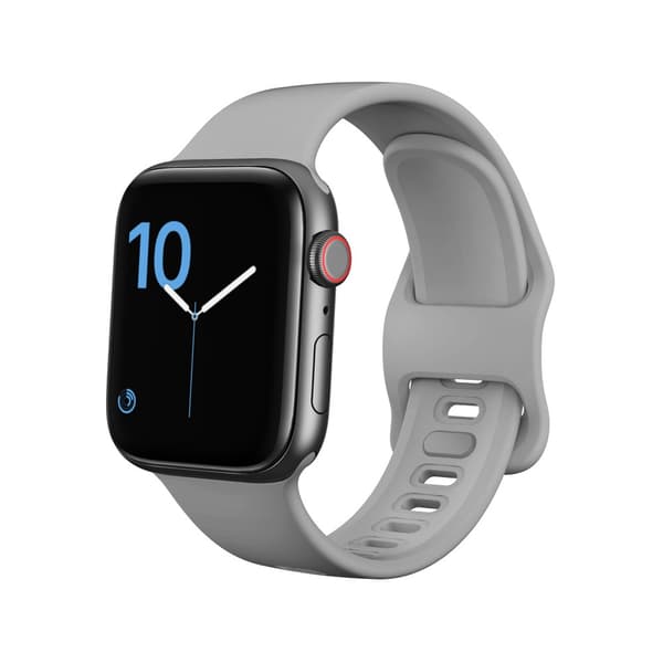 Silicone Band Apple Watch 42/44/45/49 mm Grey