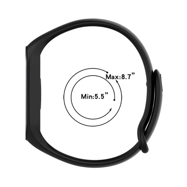 Silikonarmband Xiaomi Mi Band 7 Blå
