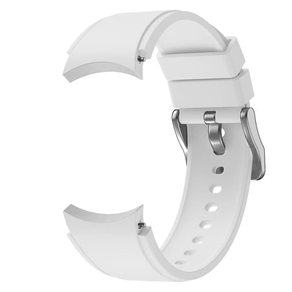 Silikonarmband Samsung Galaxy Watch 5 40/44/Pro 45mm Vit
