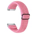 Miniatyrbild 2 av 3: Vävd Nylonarmband Fitbit Versa/Versa 2 Rosa