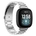 Miniatyrbild 1 av 5: Metallarmband Fitbit Versa 4/Sense 2 Silver