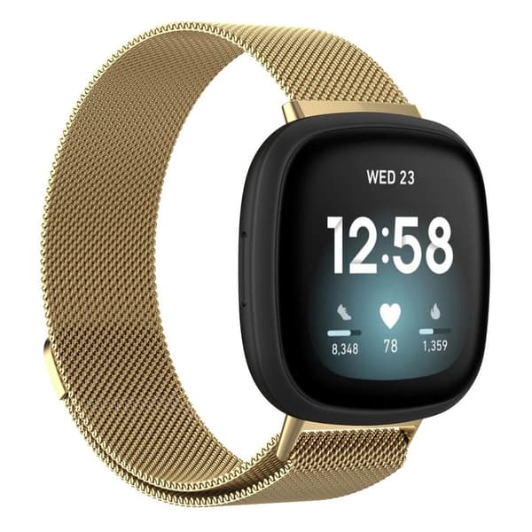 Milanese Loop Armband Fitbit Versa 4/Sense 2 Guld