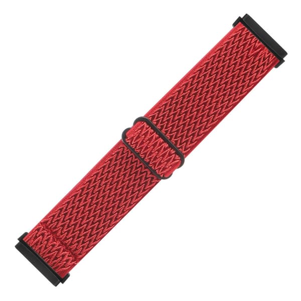 Vävd Nylonarmband Fitbit Versa 4/Sense 2 Röd