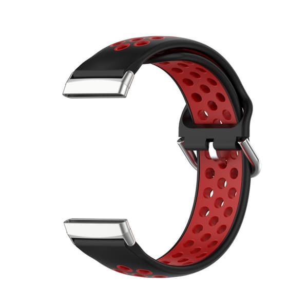 Sportarmband Fitbit Versa 4/Sense 2 Svart/Röd
