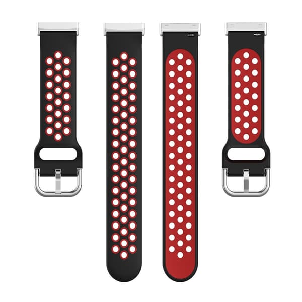 Sportarmband Fitbit Versa 4/Sense 2 Svart/Röd