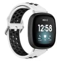 Miniatyrbild 1 av 5: Sportarmband Fitbit Versa 4/Sense 2 Vit/Svart