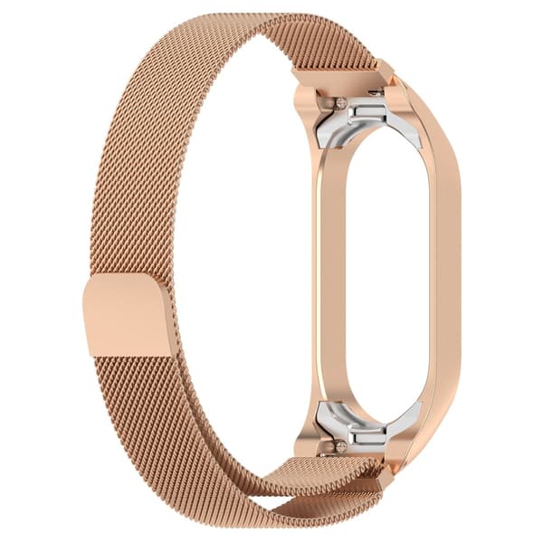 Milanese Loop Armband Xiaomi Mi Band 7 Roséguld